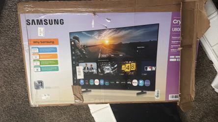 55 inch Samsung crystal UHD u800f tv
