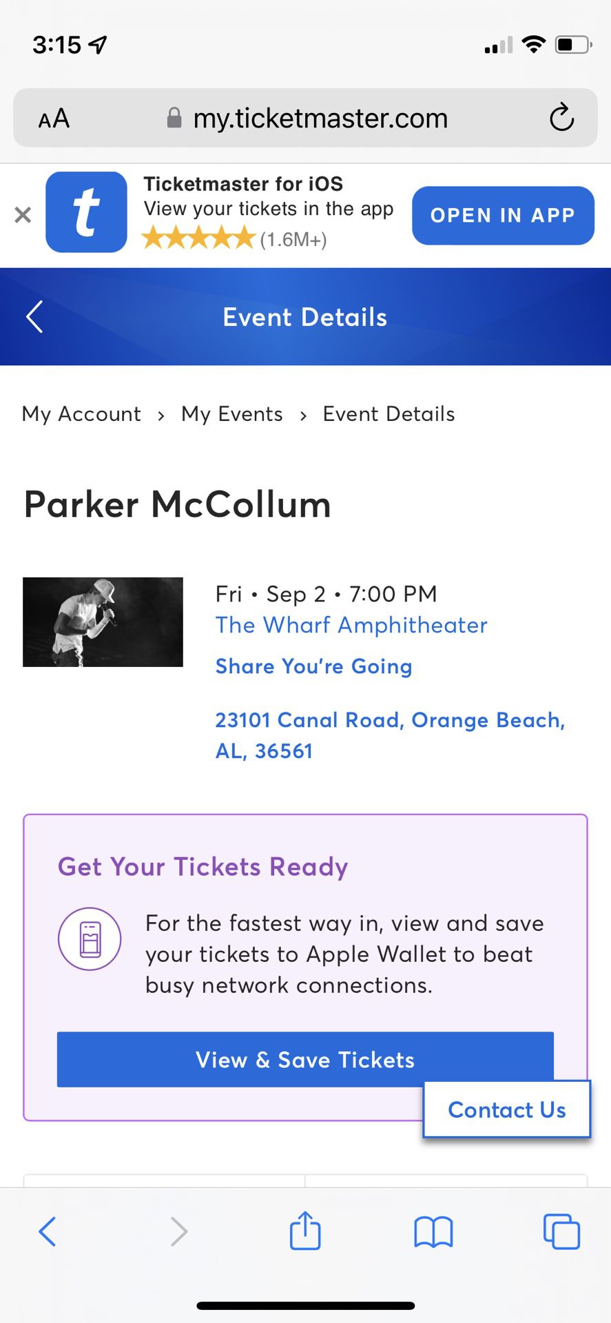 Parker McCollum & Corey Smith Tickets