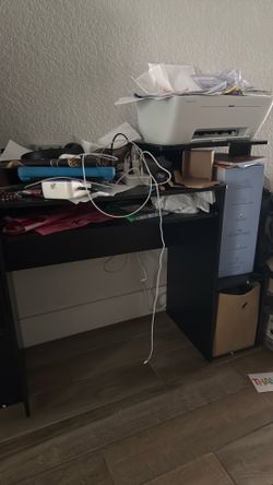 Computer Table Black