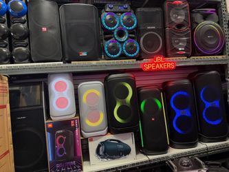Get Brand New JBL Speakers For Best Price.  All Sizes in stock.  2136283392.  Pick Up Today