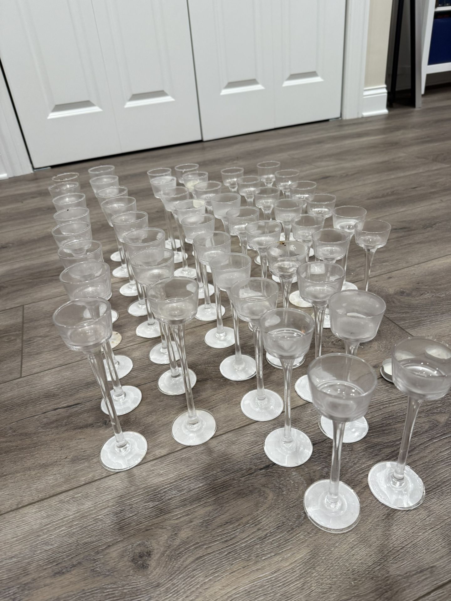 Glass Candle Holder For Tea Light Candles 