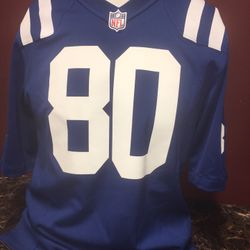 Nike On Field Coby Fleener Indianapolis Colts #80 Jersey Men's Small 