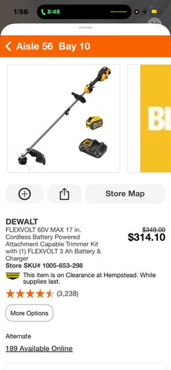 DeWalt edger