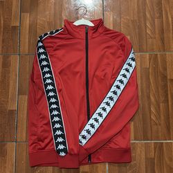 Kappa / Track jacket [ Red , Black , White ]