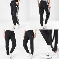 Adidas, Sportswear, Women’s Jogging Pants, Black, Size XL.