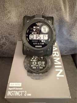 Garmin Instinct 3 Solar Tactical 50mm Smartwatch