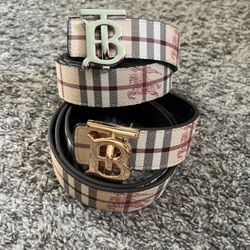 Burberry belts