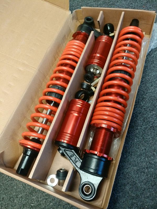 Polaris RZR 170 UTV Performance Nitro Gas Rear shocks absorbers set for