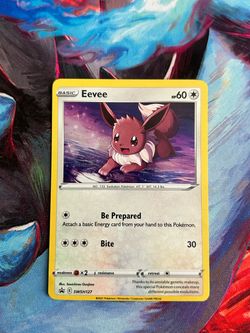 Eevee #SWSH127 Pokemon TCG Black Star Promo Sword & Shield