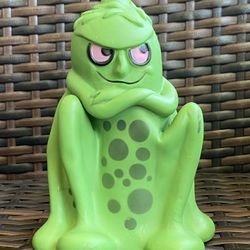Rare 1970's Pepto Bismol 24 Hour Bug Vinyl Piggy Bank Vintage Advertising