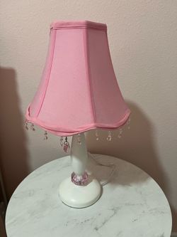 Bedtime Pink Lamp for Girl Room  $10