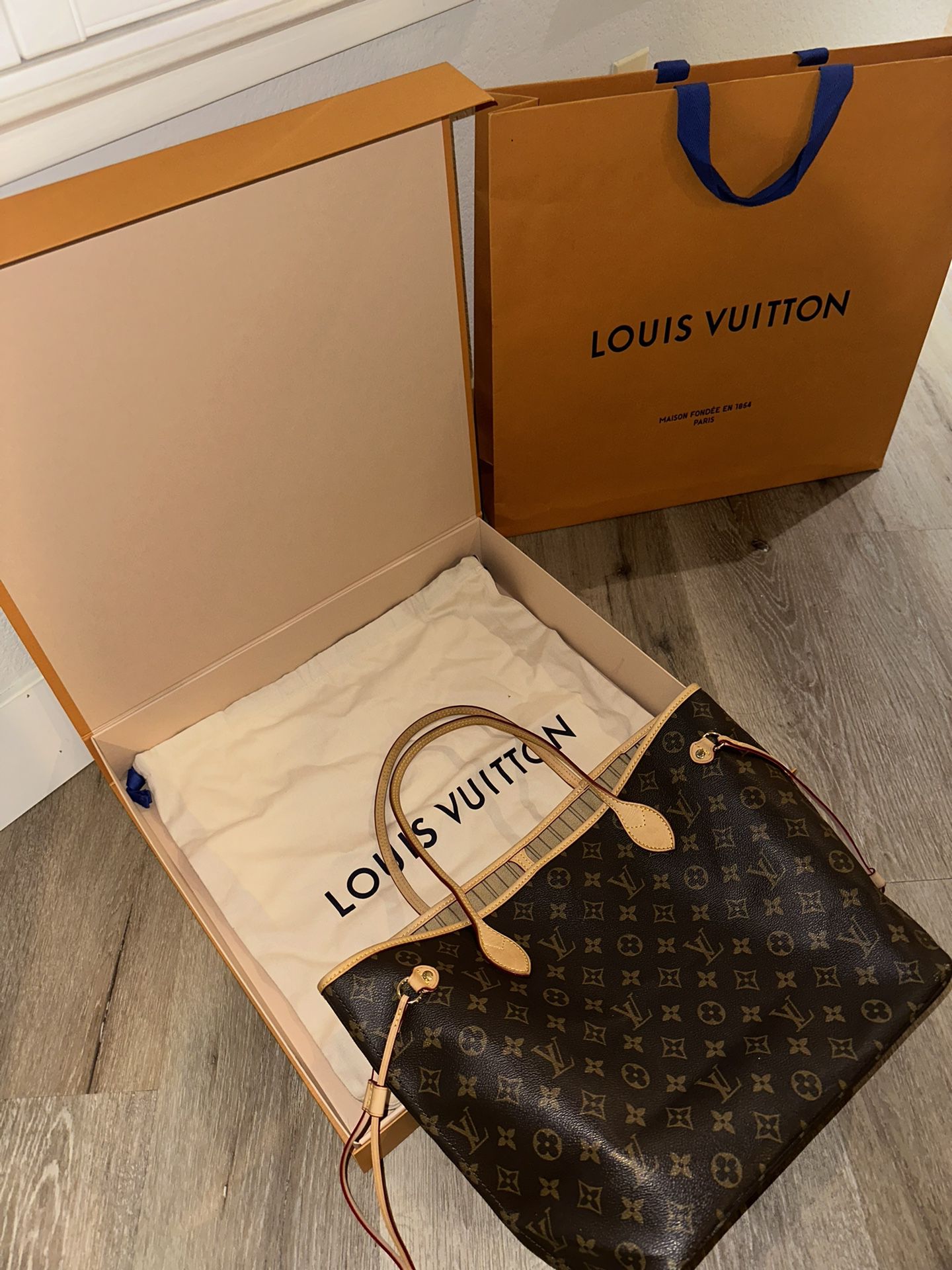 Louis Vuitton Bag Never Full Mm