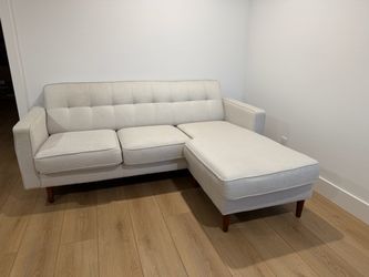 Sofa with chaise
