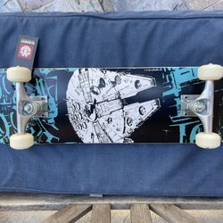🔥 NEW Element x Star Wars Complete Skateboard – Millennium Falcon Design 🔥