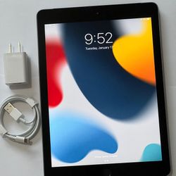iPad 6 , Sixth Generation  , Unlocked  Cellular and iCloud , Wi-Fi  Internet, Excellent Condition,  Usable all Company  Sim