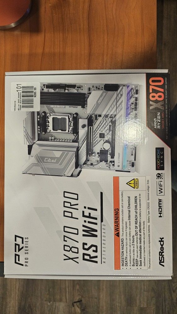 ASROCK X870 Pro RS Wifi