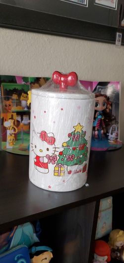 Hello Kitty Christmas Canister