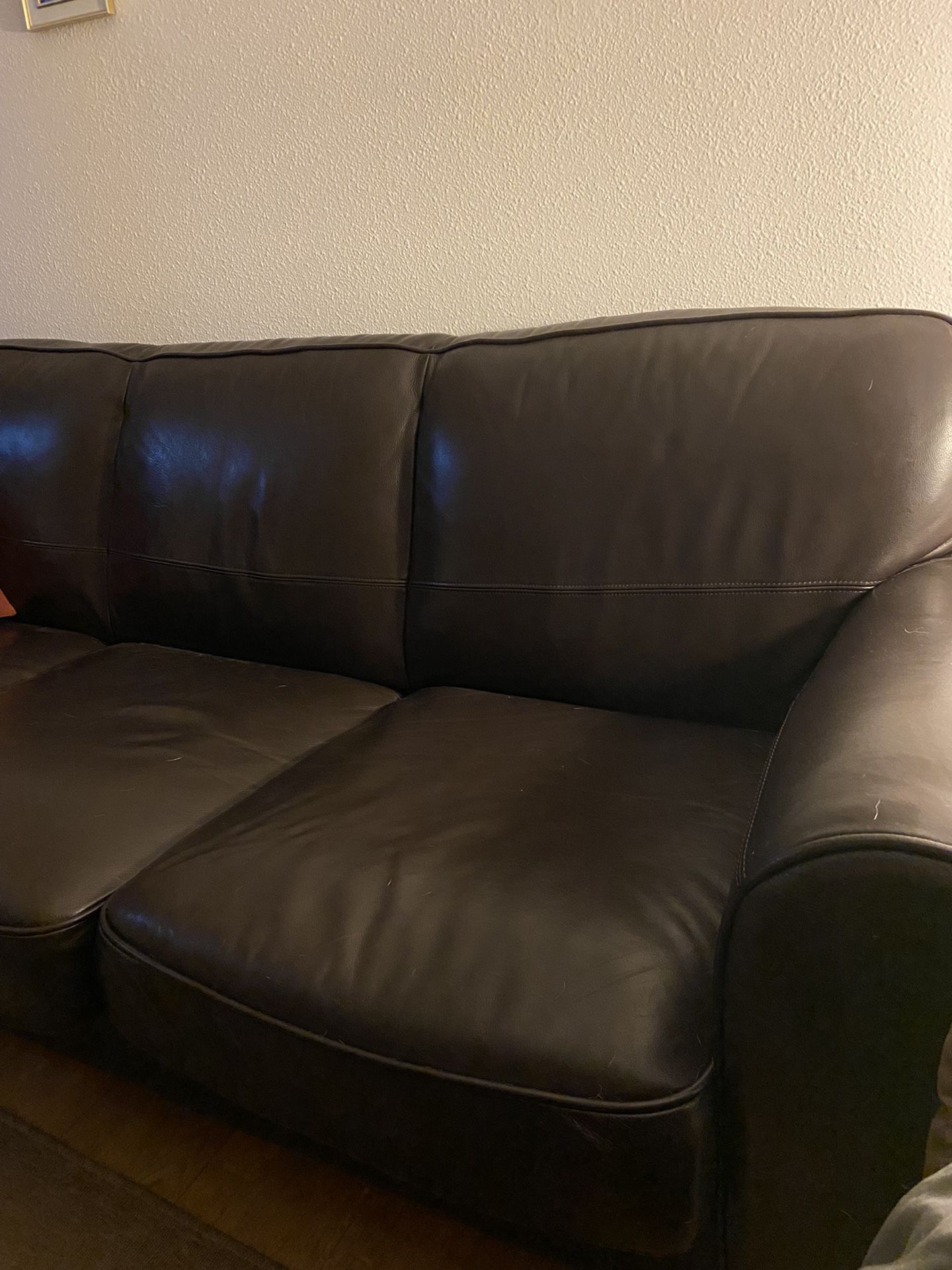 Leather Couch for Sale for Sale in Sacramento, CA OfferUp