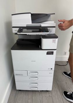 Ricoh Aficio MP C4503 A3 Color Laser Multifunction Copier - 45ppm, Coy, Fax, Print, Scan, Auto Duplex, Network, 4 Trays, Stano and Comes with Pre-Inst