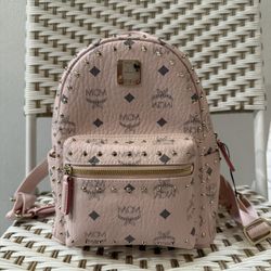 Mcm Stark Side Stud Backpack