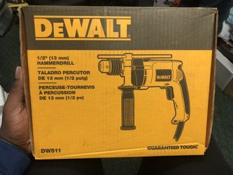 Drill, Tools-Power Dewlt 1/2” HammerDrill brand new in box