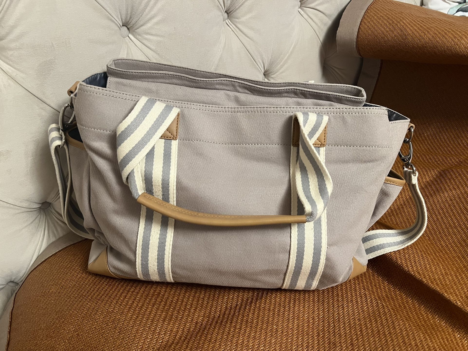 Pottery Barn- Classic Diaper Bags - Gray