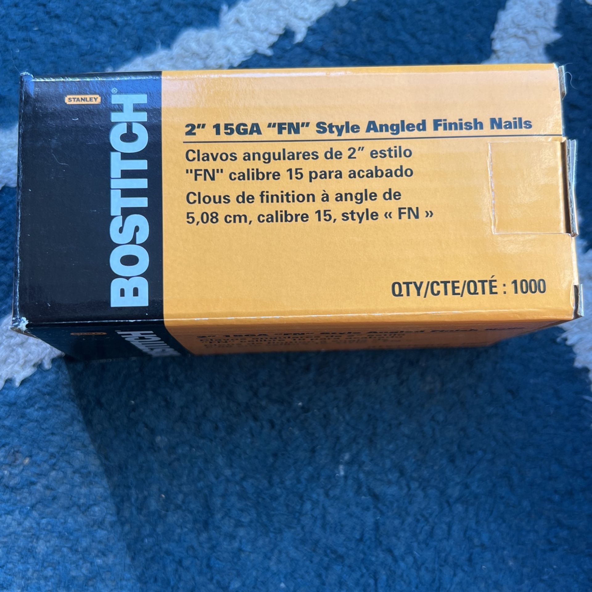 Bostitch FN15 Gauge OilFree Angled Finish Nailer for Sale in Hillsboro