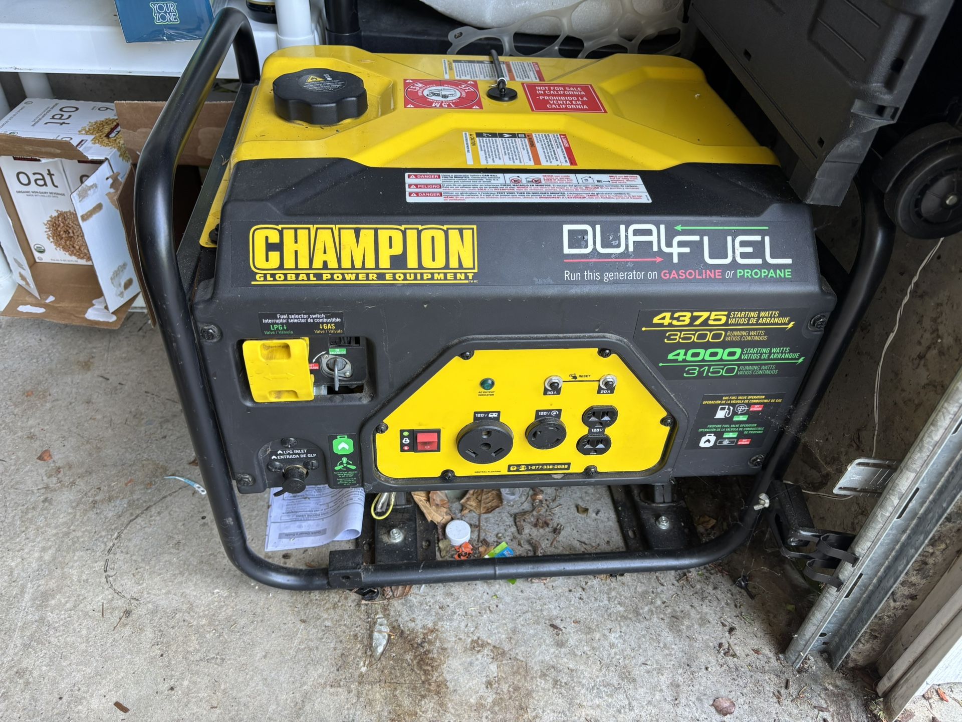 Champion RV Ready Portable Generator