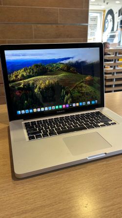 Apple MacBook Pro 15” i7/8GB/256GB SSD $180