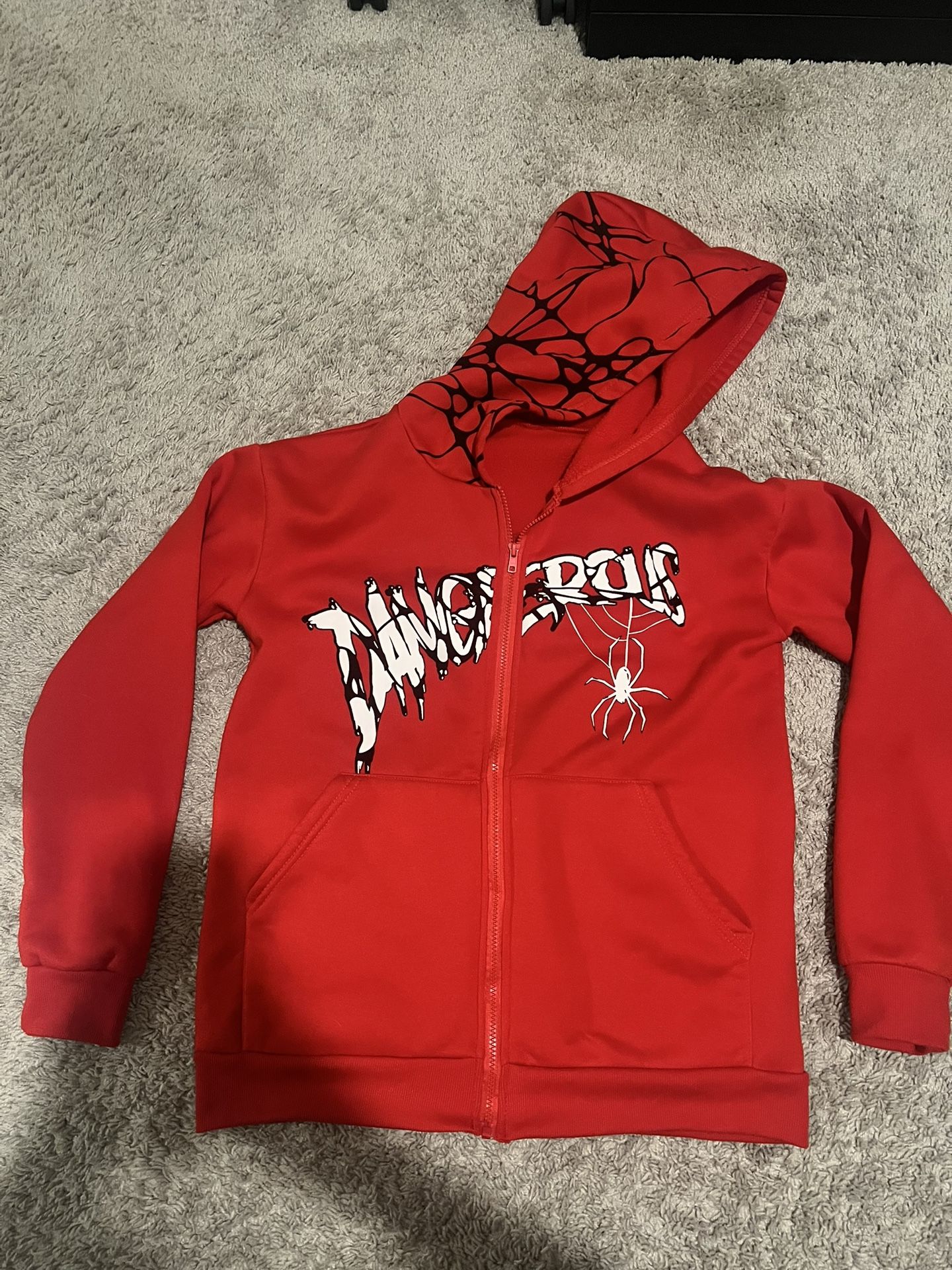 Red Dangerous Hoodie