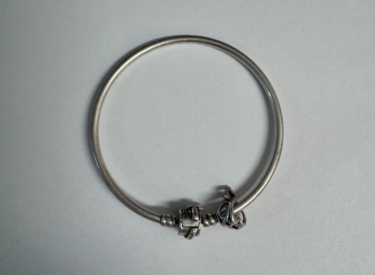Pandora Bracelet With Friendship Heart USED