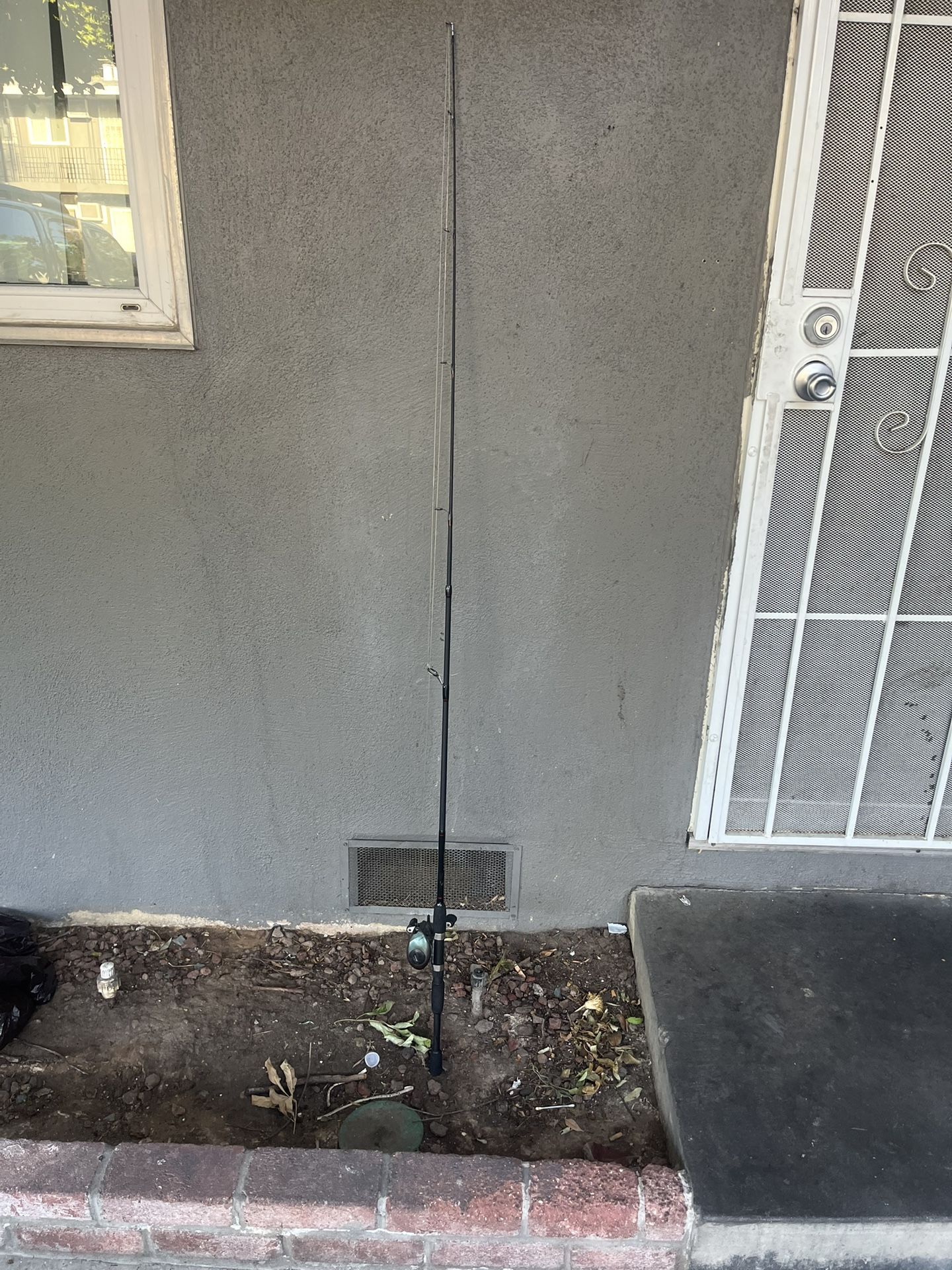 6 Feet Pole With BaitCaster
