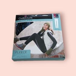Cuddl Duds Warm Layer Fleece Leggings, size XL, new opened box 