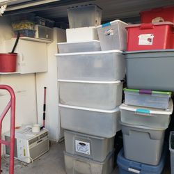 Plastic Storage Containers Sterilite Storage Tubs