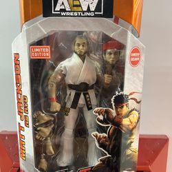 AEW Street Fighter Matt Jackson as Ryu GameStop Exclusive Limited Edition NEW