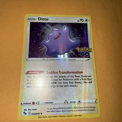 Ditto - 053/078 - Holo Rare Pokemon Go