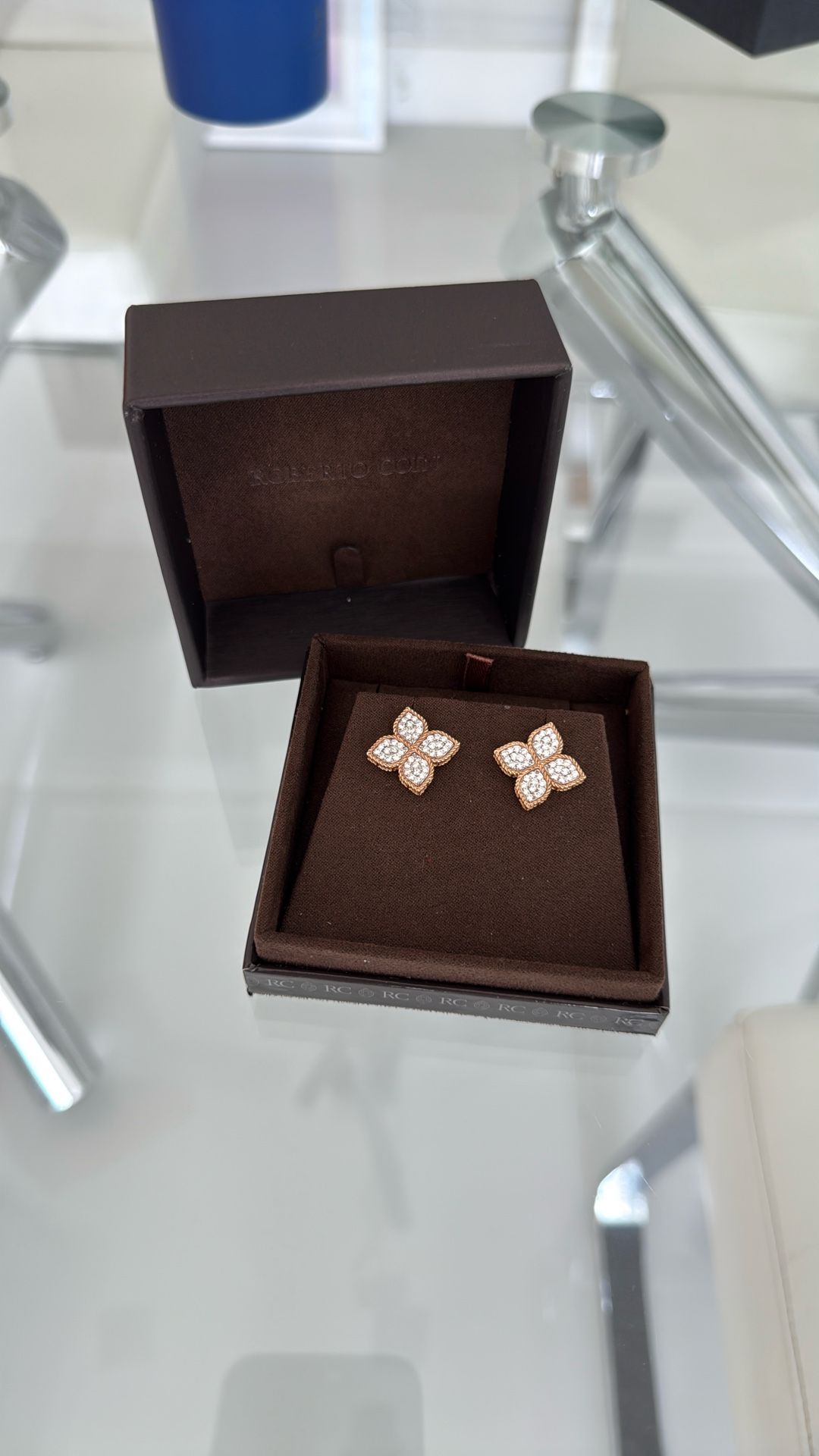 Roberto Coin Diamond Earrings