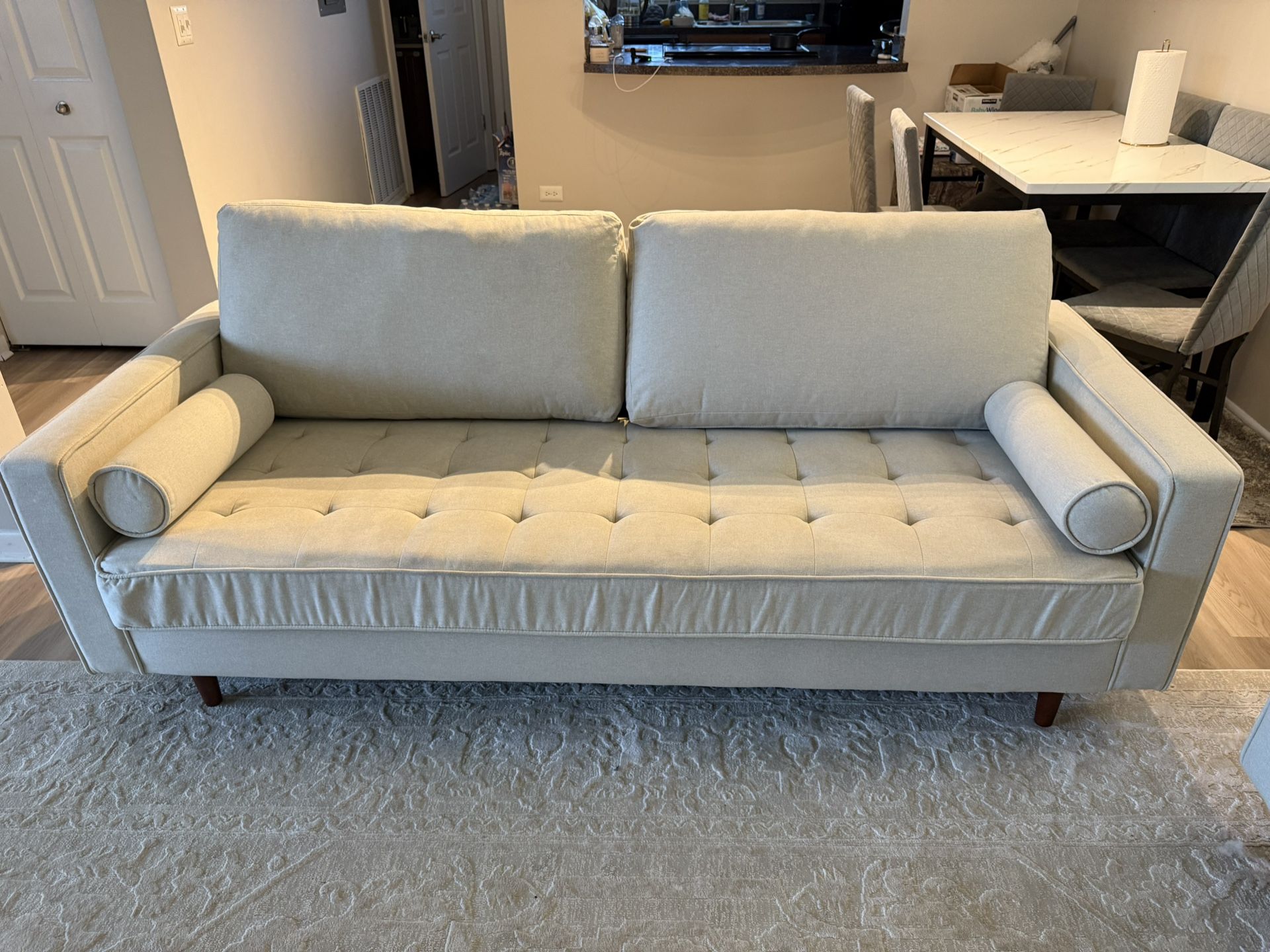Geo 84" Upholstered Sofa