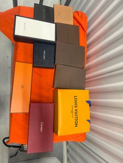 Lot Of 10 Branded empty boxes gift boxes drawstring bags bulk sale Used