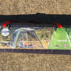 Coleman 10 x 10 Instant Screenhouse  31 sq ft Shade Area 50+ UPF Protection