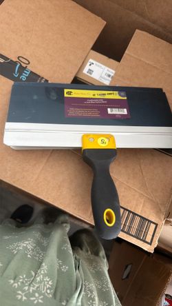 12” taping knife blue carbon steel