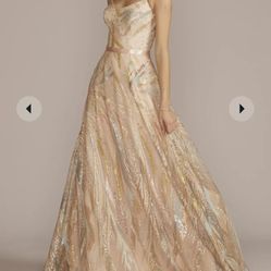 Prom/ Formal Dress Rose Gold 