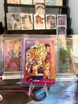 1989 Vintage Dragonball Z cards. Collectors edition