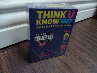 Card Game THINK U KNOW ME
