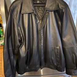 Mens Covington Leather Jacket   