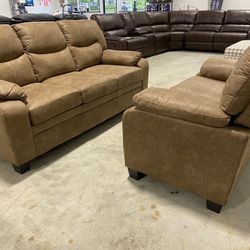 SOFA and LOVE SEAT SETS Starting At $690