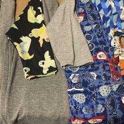 5 Kids Lularoe Tops Size 6