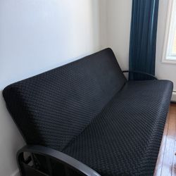 Like New Futon Sofa Bed – Mattress + Frame 