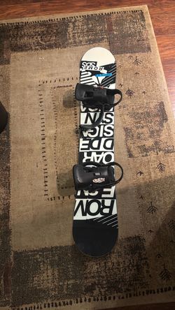 Rome SDS Snowboard with Bindings 158