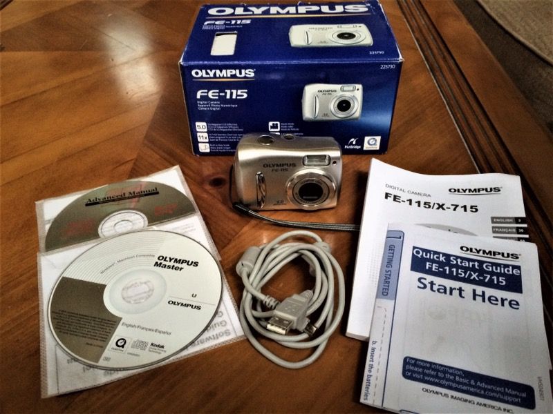 Olympus FE-115 5MP Digital Camera with 2.8x Optical Zoom